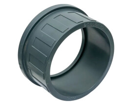 Бурт под фланец Aquaviva PVC-U с зубчатой поверхностью