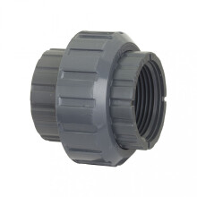 Муфта разборная переходная Aquaviva PVC-U ВР клеевая