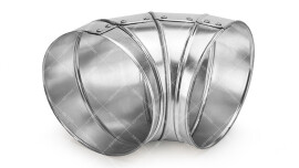 Отвод алюминиевый 90º XOTPIPE O-ME-AL L-2-90 разъемный шов с 2-х сторон