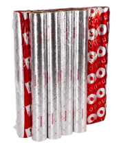 ROCKWOOL Цилиндр кашированный алюминиевой фольгой 40x083