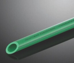 Труба Aquatherm Fusiotherm Faser green pipe MF