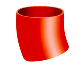 Duker Отвод чугунный SML DN 80x15 гр.
