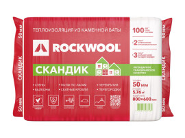 Утеплитель ROCKWOOL ЛАЙТ БАТТС СКАНДИК