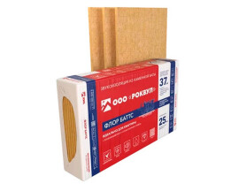 Плита ROCKWOOL ФЛОР БАТТС 1000x600x25 мм