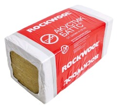 Плита ROCKWOOL АКУСТИК БАТТС ПРО 1000x600x50 мм
