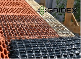 Сетка базальтовая GRIDEX СБНПс строительная