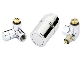 Danfoss Комплект терморегулятора и запор.клапана RAX, RA-URX, RLV-X левый