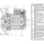 Hoobs Насос циркуляционный CT 25-60S, 180мм с гайками