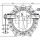 Tecofi Клапан обратный поворотный фланцевый CP4243 PN10/16 DN 300