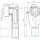 Сифон HL134.0 встраиваемый в стену