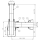 HL 132/40 Сифон с декоративной розеткой DN40x5/4"