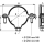 BIS 4000 Хомут для пластмассовых труб