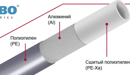 Новинка: труба PE-Xa/AL/PE TEBO® STABIL