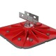 Fachmann Кровельная опора SOLID FOOT 350x350 горизонтальное-0