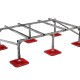 Fachmann Кровельная опора SOLID FOOT 350x350 горизонтальное-3