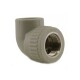 Fusionplast Угольник комбинированный PP-R 25x1/2" ВР серый-0