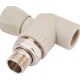 RTP Alpha Кран шаровой для радиатора PP-R 20х1/2" угловой серый-2