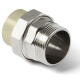 Pro Aqua PP-R Муфта комбинированная разъемная (американка) НР 32x1.1/4" серая-0