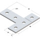 Termoclip Пластина соединительная Т-образная TCP T 38-41 4F5-1