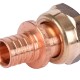 Rehau Переходник с накидной гайкой RAUTITAN 40-G 1.1/2" RX, бронза-1