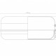 Джилекс Расширительный бак плоский 8 F, красный  -1