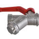 Valfex PREMIUM Кран шаровой с фильтром В-В DN15, 1/2" рычаг-0