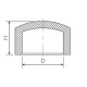 SLT BLOCKFIRE RED Заглушка PP-R 50-1