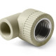 Pro Aqua PP-R Угольник комбинированный ВР 25x1/2" серый-0