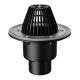 Fachmann Воронка кровельная VB 310.1 Y DN50/75/110 вертикальный, с фланцем, выпуклый-0
