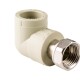 RTP Alpha Угольник с накидной гайкой PP-R 20х3/4" мет. штуцер, серый-0