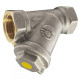 Valfex Фильтр сетчатый латунный для газа В-В 1/2" под пломбу, никел.-0