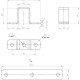 Fachmann Соединитель седельный профиля 41x62 г.ц.-1