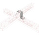 Fachmann Соединитель седельный профиля 41x62 г.ц.-2