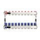 Varmega Коллекторная группа для отопления ВР 1", на 10 контуров 3/4" EK, нержавеющая сталь-0