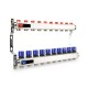 Varmega Коллекторная группа для отопления ВР 1", на 10 контуров 3/4" EK, нержавеющая сталь-1