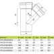 Pro Aqua Stilte Plus Тройник 160x110/45°-1