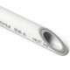 Pro Aqua PP-R DUO Труба армированная в центре SDR 6 PN25 20x3,4 мм, 4 м, белая-0