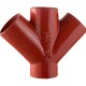 Halifax SML Крестовина чугунная 45° DN 150x150-0