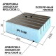 Ruspanel Панель теплоизоляционная XPS RPG Real поперечная 2500x600x30 mm #2 двухсторонняя-1