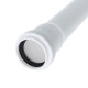 Ostendorf HT Труба канализационная HTEMw 32x1,8x150 мм, белая-0