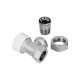 Hoobs Клапан термостатический, с преднастройкой, угловой 1/2" x 1/2"ЕК-2