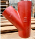 Duker Тройник чугунный SML DN 100x100/45-1
