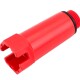 RTP Alpha Заглушка монтажная длинная PP-R 1/2", красная-2