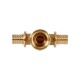 Hoobs Тройник аксиальный ВР 25хG3/4"x25-3