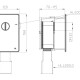 HL 4000.3 Комплект для одного умывальника: HL04000.8, HL01111D, HL04000.9E.-1