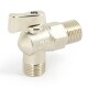Uni-Fitt Кран для подключения смесителя Н-Н 1/2", никель-1