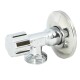 Uni-Fitt Вентиль для подключения стиральных машин Н-Н 1/2"x3/4", хромированный-0