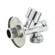 Uni-Fitt Вентиль для подключения стиральных машин Н-Н 1/2"x3/4", с фильтром, хромированный, рукоятка металл-1
