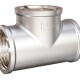 LD Тройник латунный ВР DN 15, 1/2", никелированный-0
