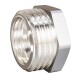 LD Футорка латунная НВ DN 25x20, 1"x3/4", никелированная-0